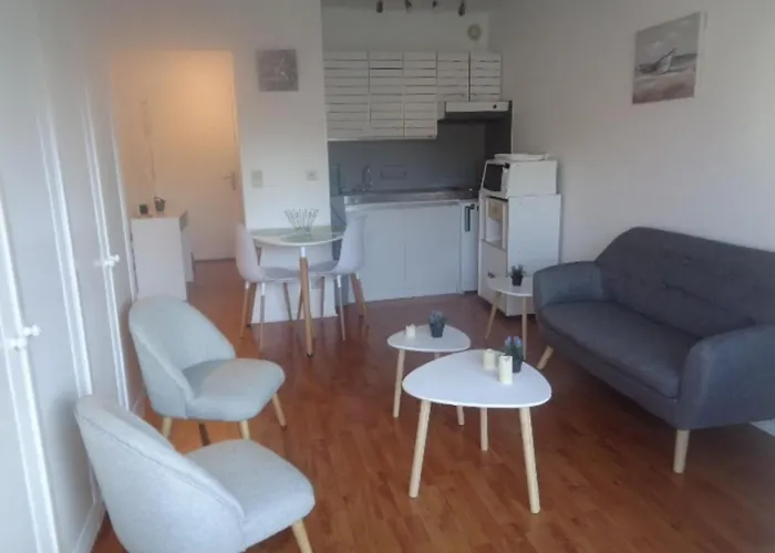 24m² Au Centre D'arcachon, Proche Gare Et Plage, Balcon Sud - Fr-1-374-104 아파트